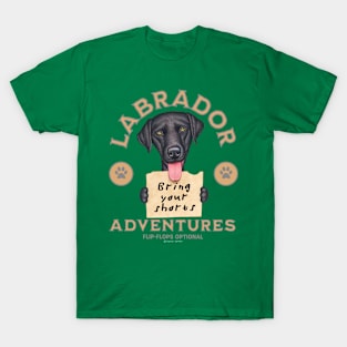 Labrador Retriever Adventures T-Shirt